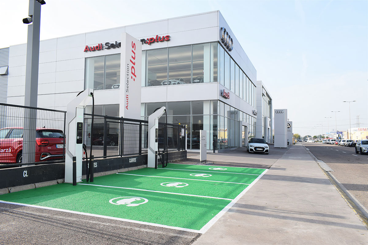 Marzá Audi de Castellón ha instalado el primer y único supercargador eléctrico
